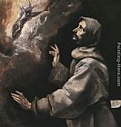 St. Francis Receiving the Stigmata by El Greco